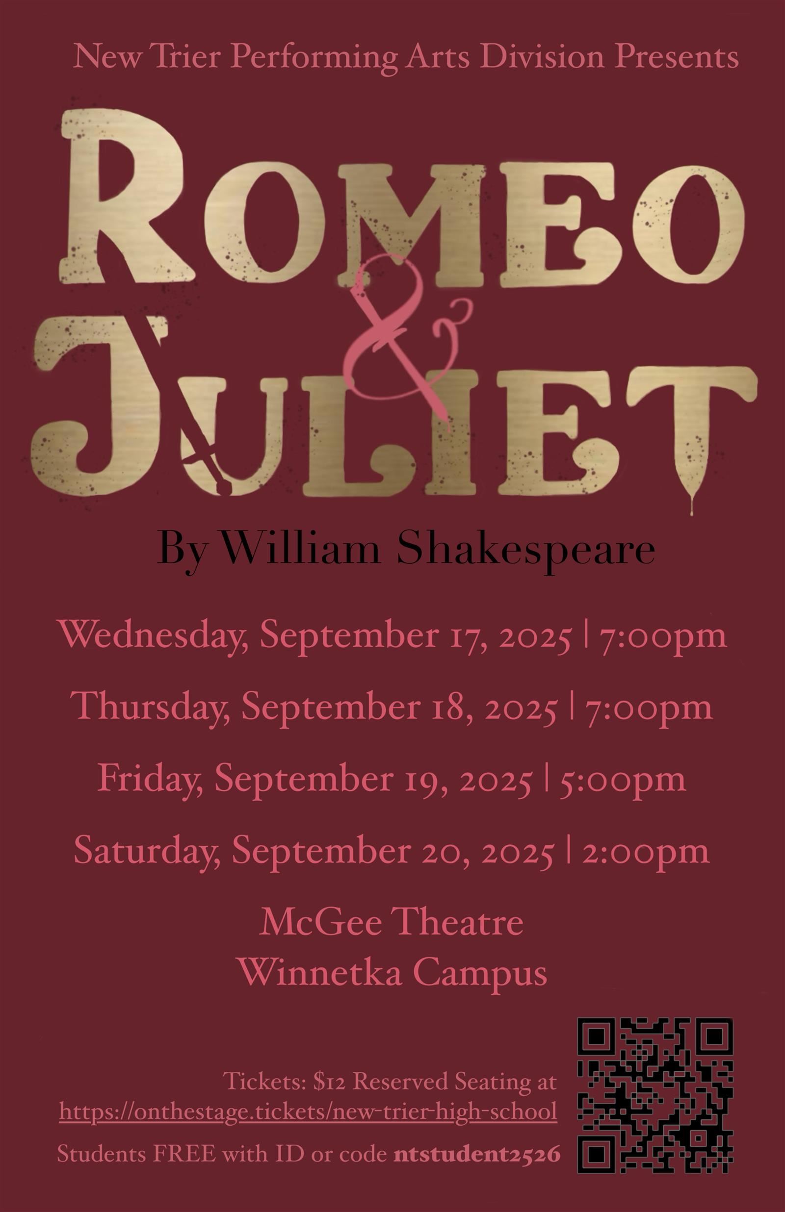  Romeo and Juliet poster