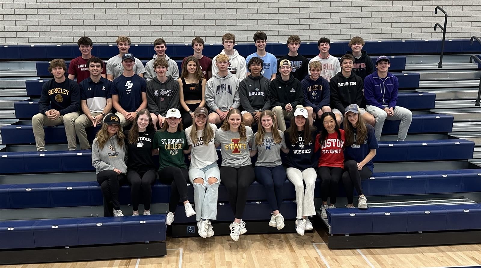 Thirty-seven New Trier athletes commit to college sports