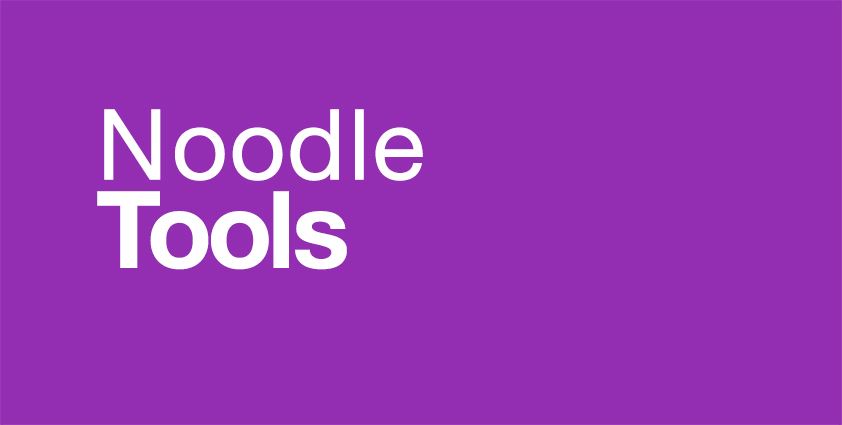 Noodle Tools Citation Manager
